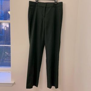 NWOT: Ann Taylor Dark Green Professional Pants - Straight Leg - Size 2